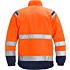 Hochsichtbare winddichte Fleecejacke Klasse 3 4041 FE