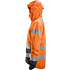 Wasserdichte High-Vis-Shell-Jacke der Klasse 3