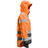 Wasserdichte High-Vis-Shell-Jacke der Klasse 3