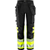 Warnschutz-Stretchhose für Handwerker, Klasse 1, grün, 2643 GSTP