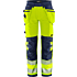 Warnschutz-Stretchhose für Handwerker, Klasse 2, grün, 2644 GSTP