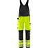 Warnschutz-Latzhose aus Stretch-Material in Grün, Klasse 2, 1031 GSTP