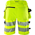 Gut sichtbare grüne Stretch-Shorts für Handwerker, Klasse 2, 2646 GSTP