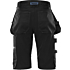 Grüne Handwerker-Stretch-Shorts 2902 GWM