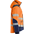 Warnschutz-Softshelljacke für den Winter, leicht, gefüttert