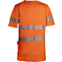 4484 Dimex Damen-Sicherheits-T-Shirt, HV-Orange