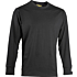 4504 Dimex Langarm-T-Shirt, schwarz