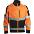 6134 Sicherheitsjacke weiß-orange