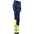 7114 Women's Hi-Vis softshell trousers