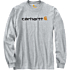 Locker geschnittenes, schweres Langarm-T-Shirt mit Logografik