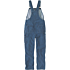 Jeans-Latzoverall mit lockerer Passform