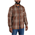 Relaxed-Fit-Hemd aus schwerem Flanell mit Sherpa-Futter