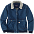Robuste Flex®-Jeansjacke mit Sherpa-Futter und entspannter Passform