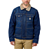 Jeansjacke mit Sherpa-Futter und entspannter Passform