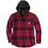 Robustes, mit Flanell-Fleece gefüttertes Flex®-Kapuzenhemd mit entspannter Passform