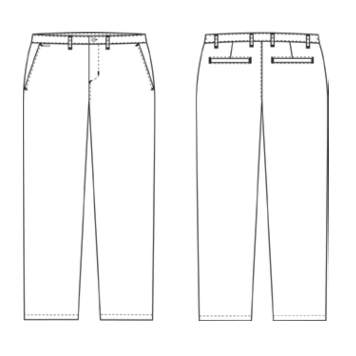 Hose mit schmalen Beinen, Garcon