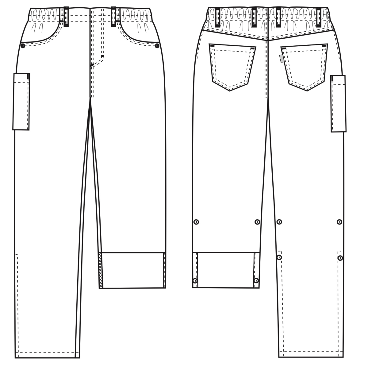 Jeans, PULL-ON, 82 CM – 245 G/M², Super Cool