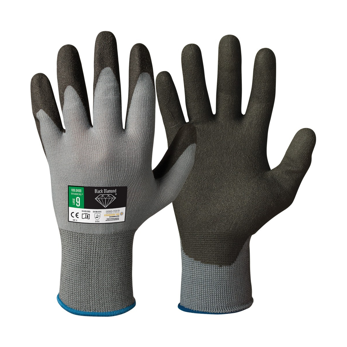 Montagehandschuhe Black Diamond, Oeko-Tex® 100-zertifiziert, 12 Paar