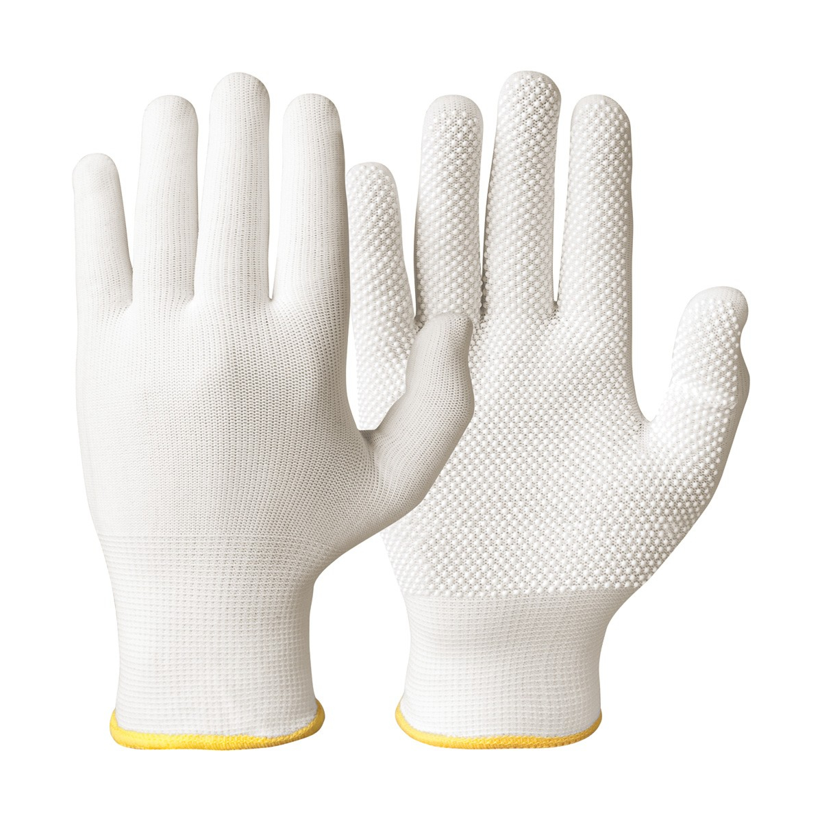 Baumwollhandschuhe mit Spandex, 12 Paar