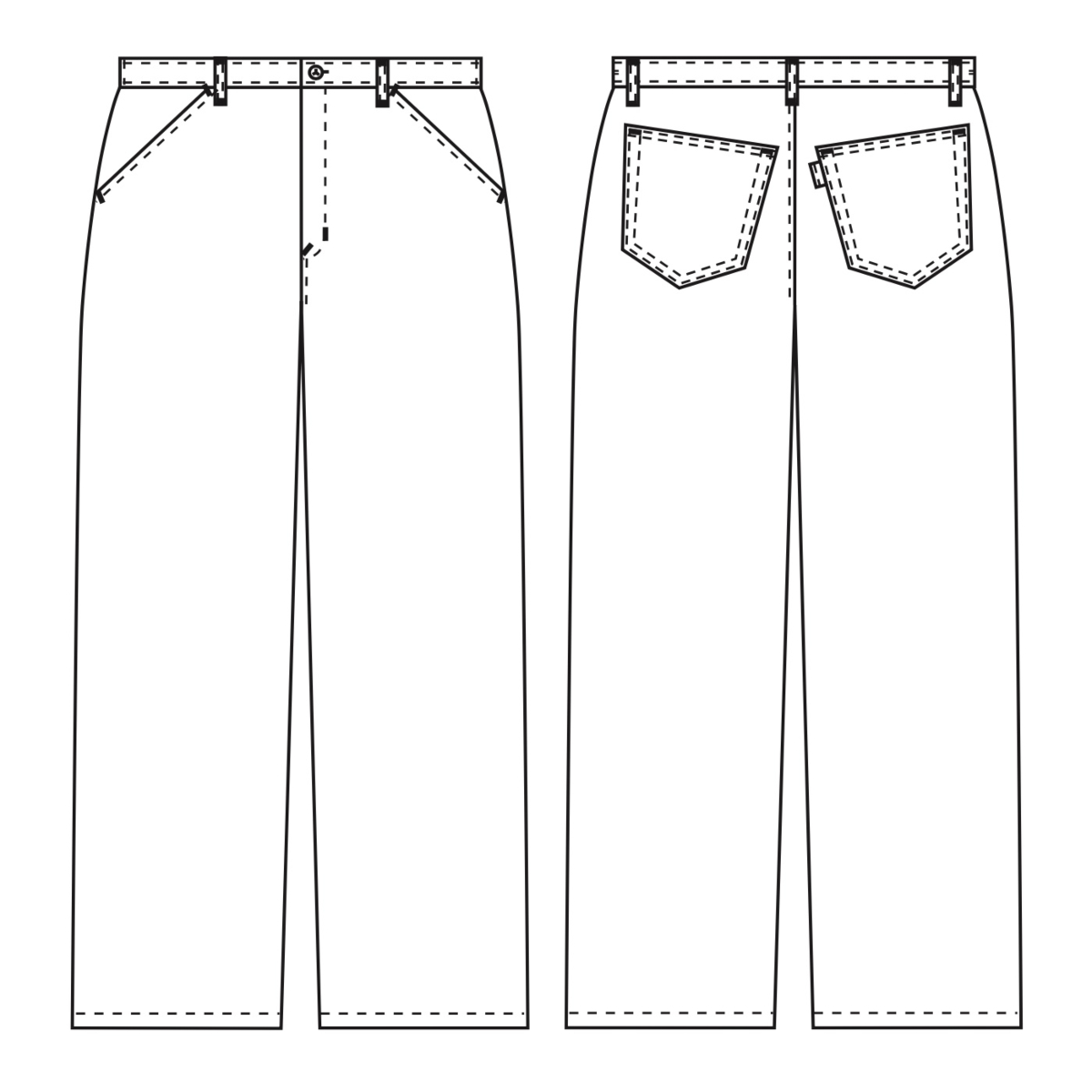 Hose mit Stretch, Club-Classic