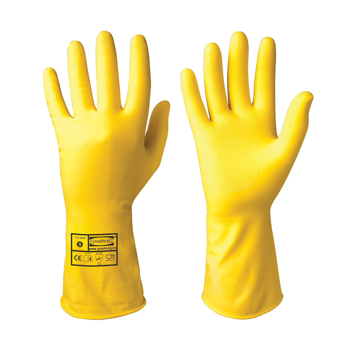 Latex-Haushaltshandschuhe, 12 Paar
