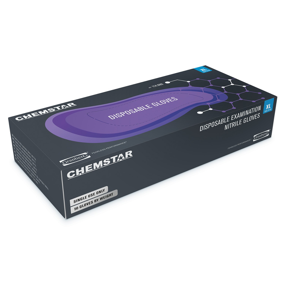 Chemikalienbeständige Einweghandschuhe Chemstar®, 10 Paar