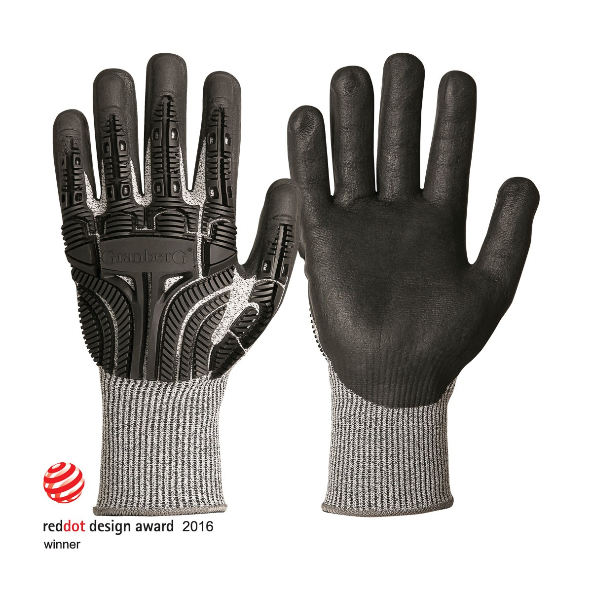 Schnittfeste Handschuhe mit Aufprallschutz, 6 Paar