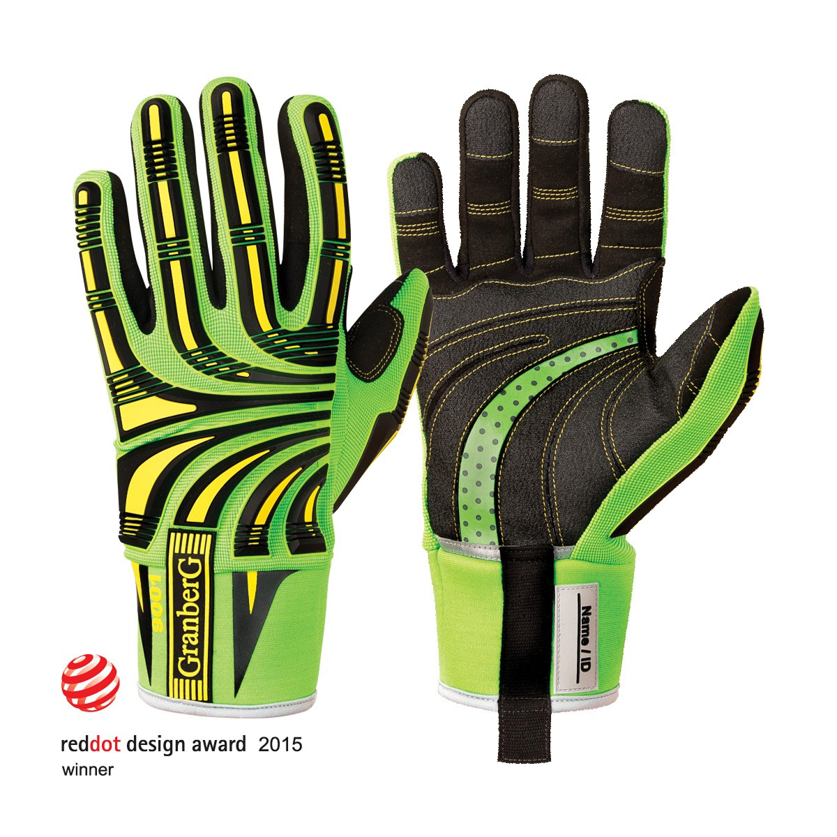 Schnittfeste Handschuhe mit Aufprallschutz, 6 Paar