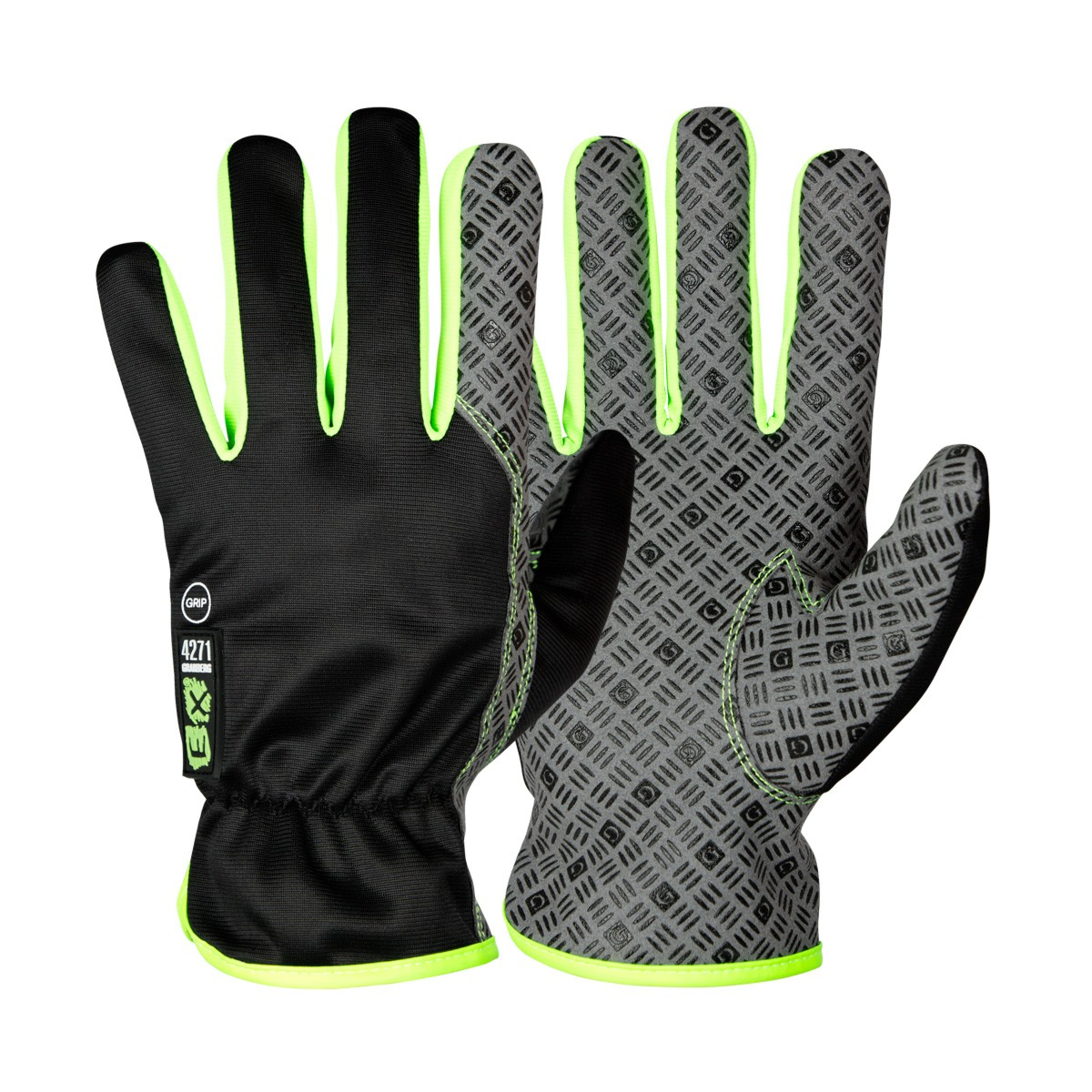 Montagehandschuhe EX® Polyester ungefüttert, 12 Paar