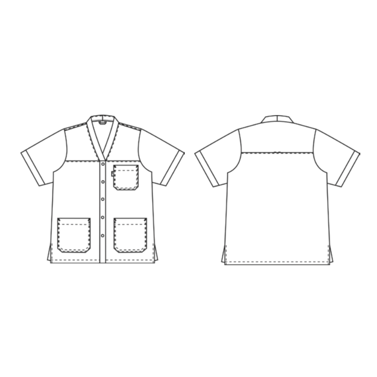 Tunika m. Baumwolle innen, Aqua