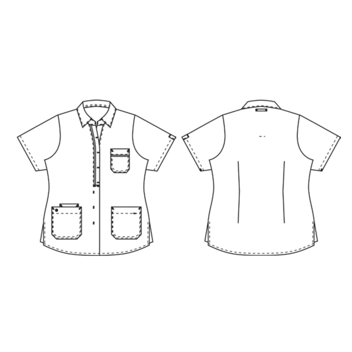 Damen-Tunika/-Shirt, Tennis