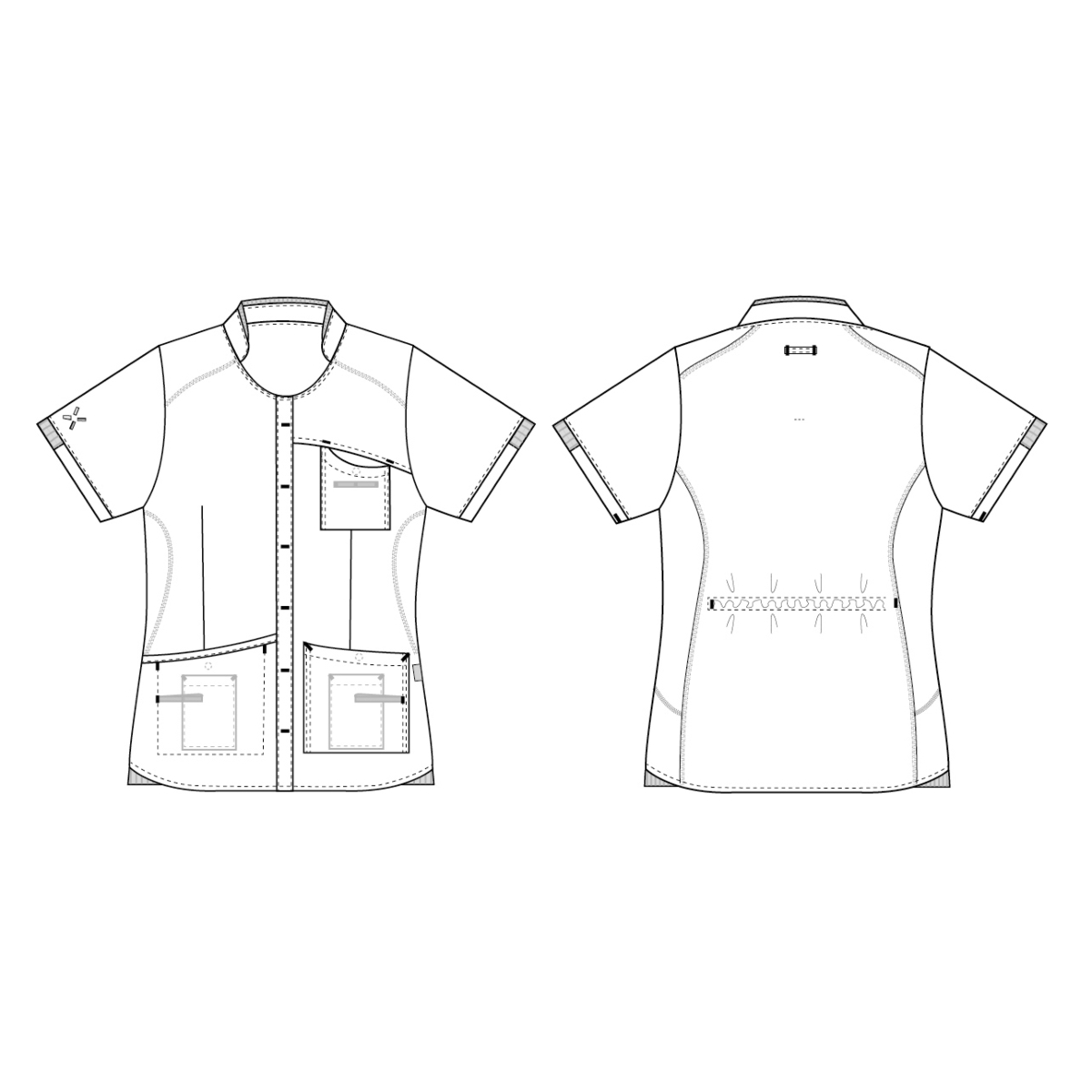 Damen-Tunika/Shirt, sportlich