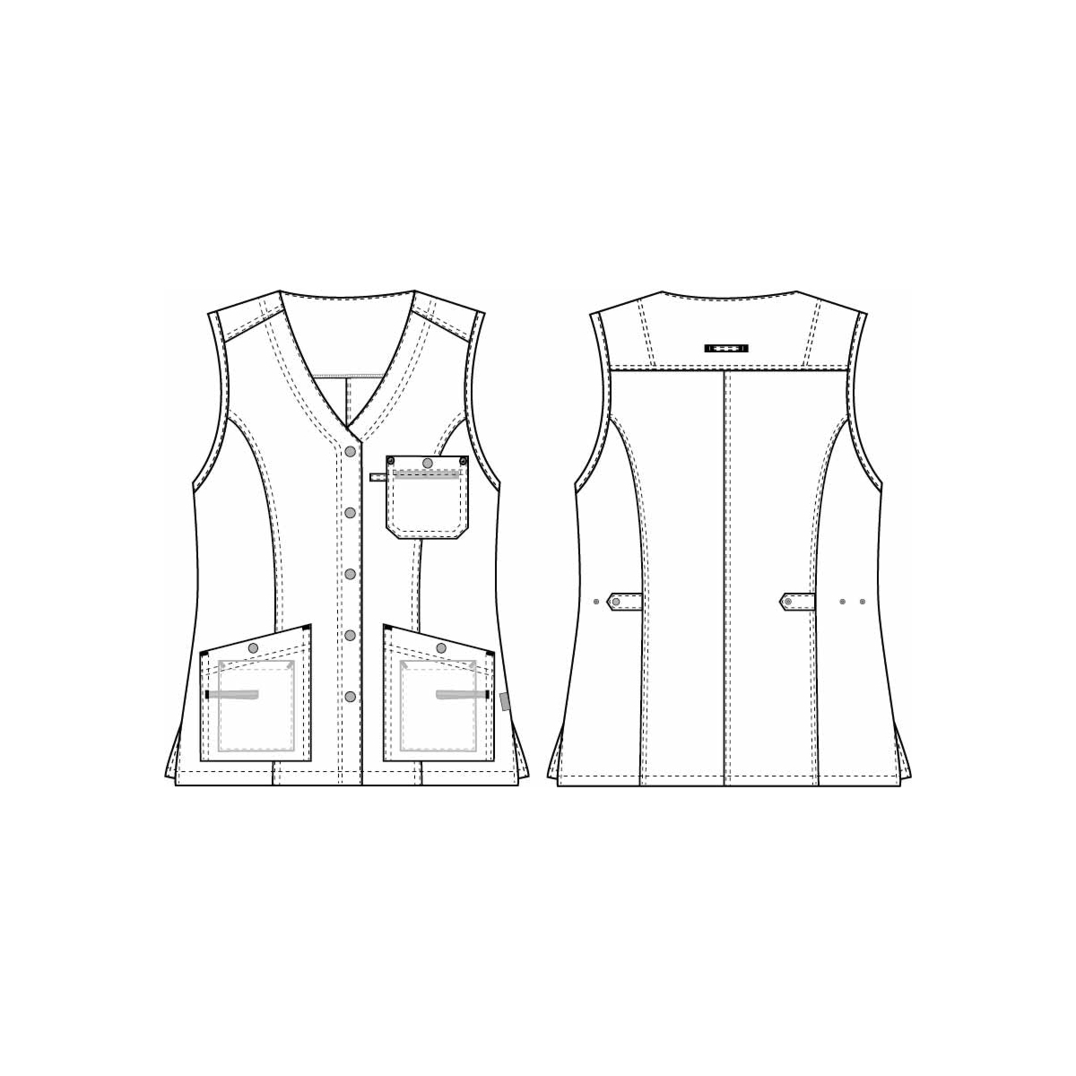 Damenweste, super cool