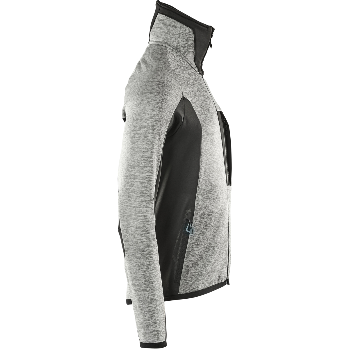 Fleecepullover mit Reißverschluss