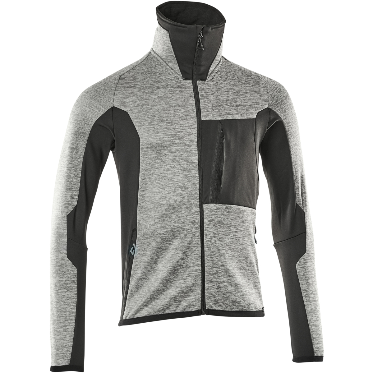 Fleecepullover mit Reißverschluss