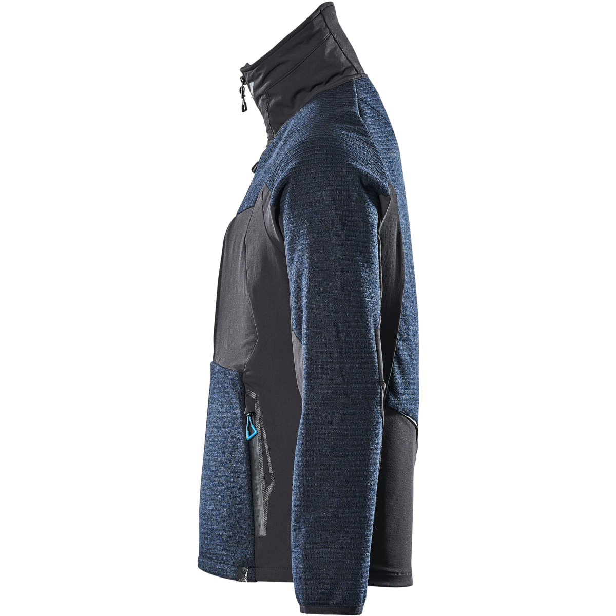 Gestrickte Jacke mit Reißverschluss