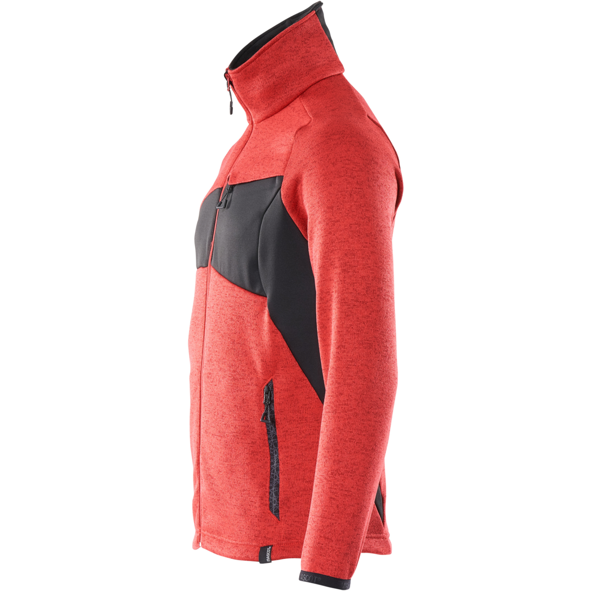 Gestrickter Pullover mit Reißverschluss