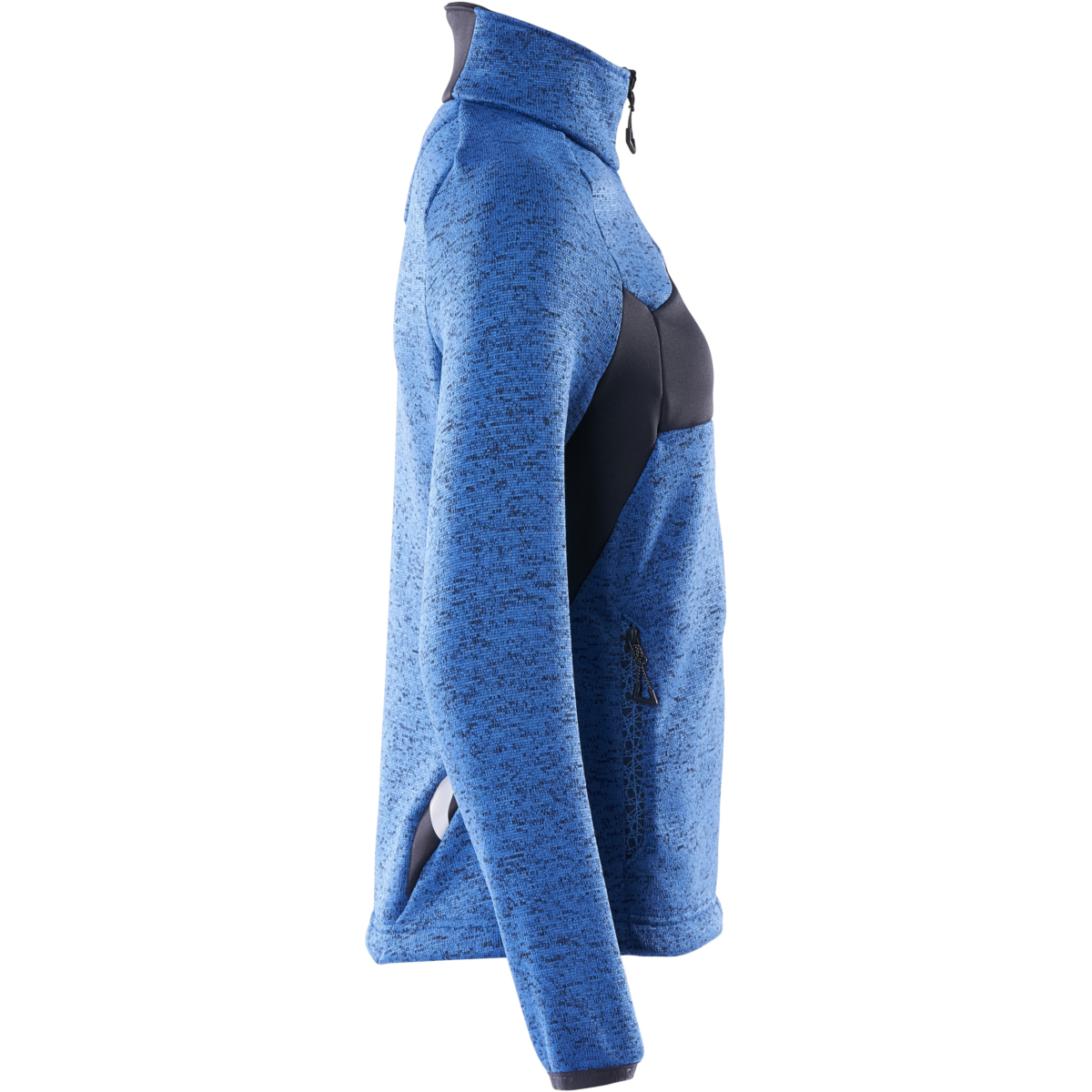 Gestrickter Pullover mit Reißverschluss