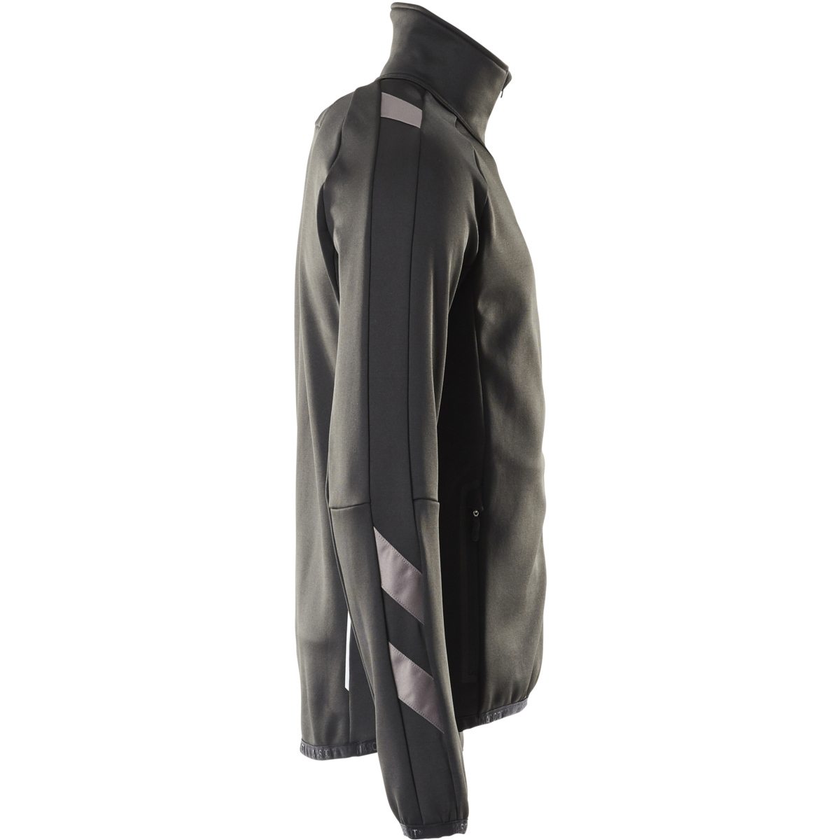 Fleecepullover mit Reißverschluss