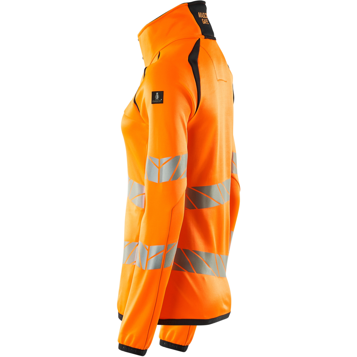 Fleecepullover mit Reißverschluss