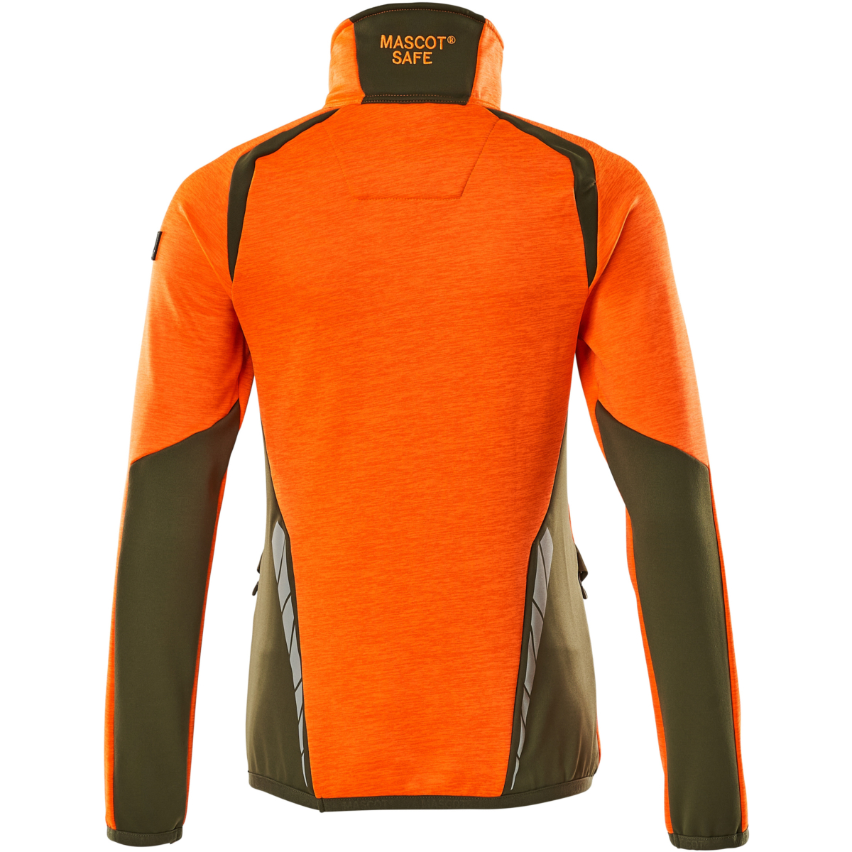 Fleecepullover mit halbem Reißverschluss