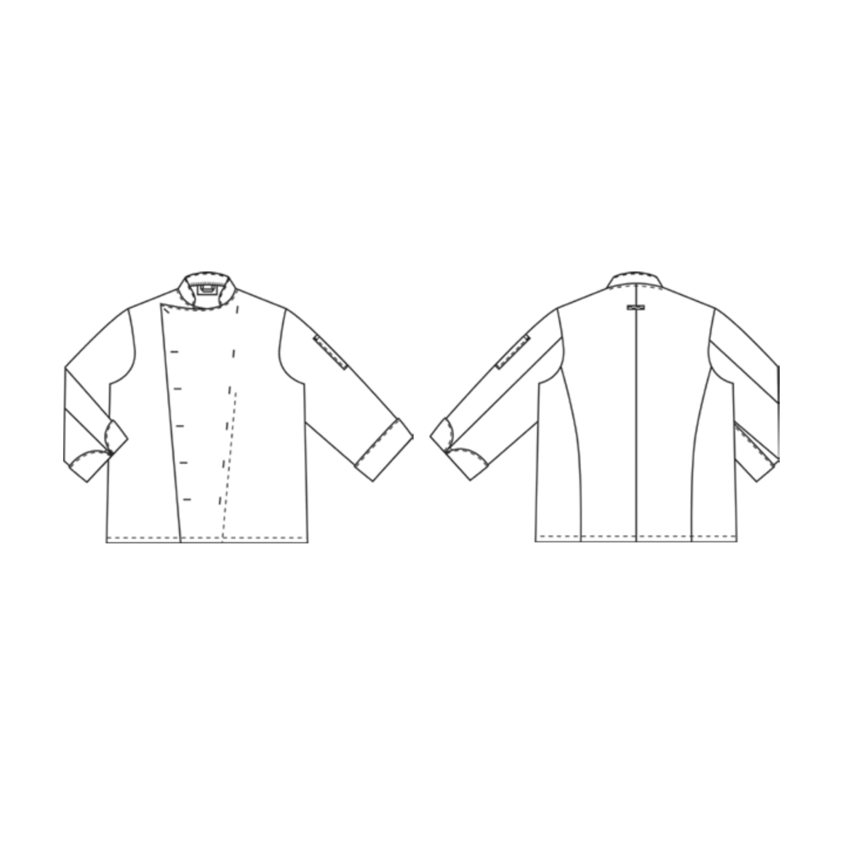 Unisex-Kochjacke, Delight