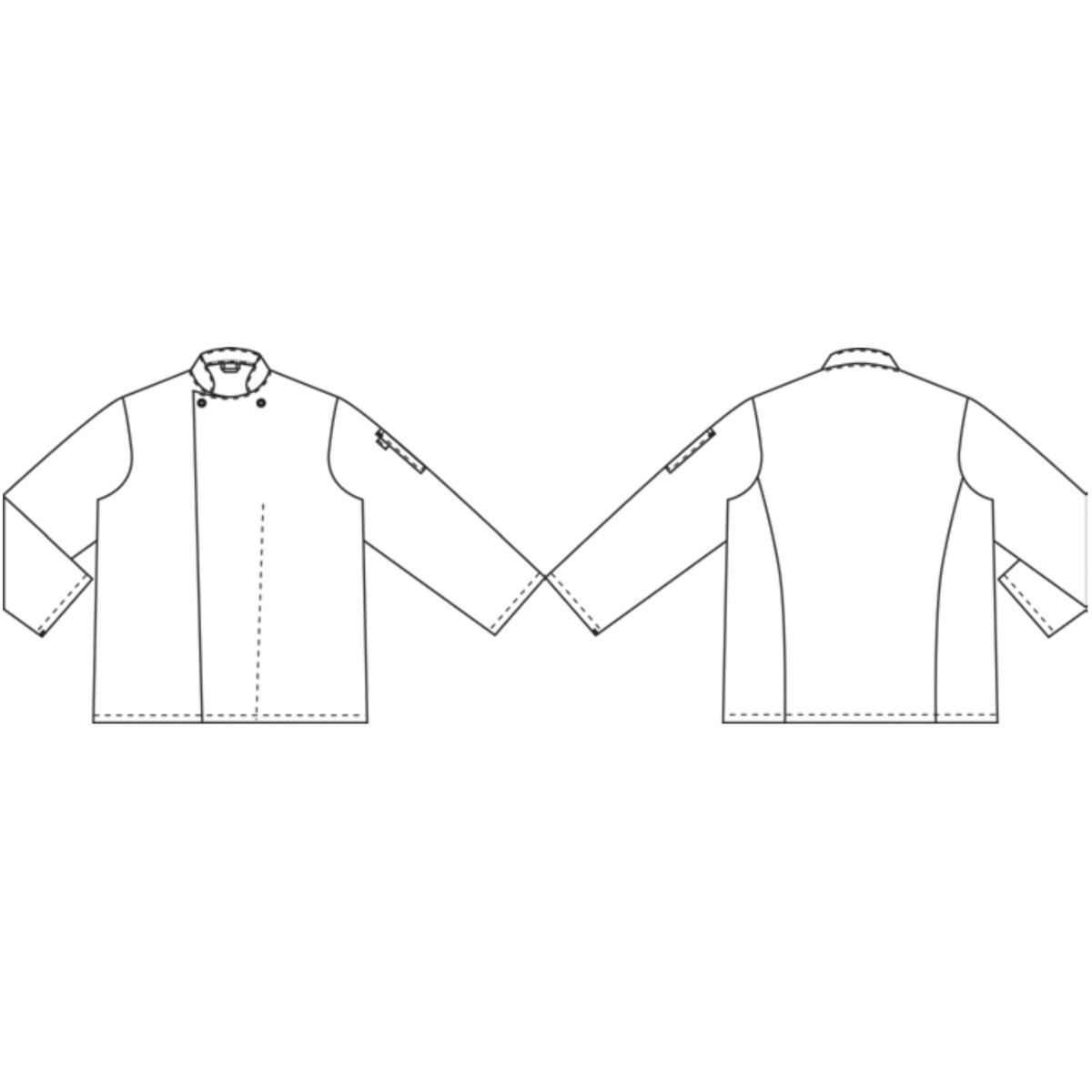 Unisex-Kochjacke, Taste