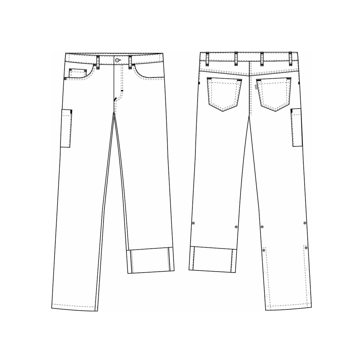 Jeans, 84 cm – 245 g/m², super cool