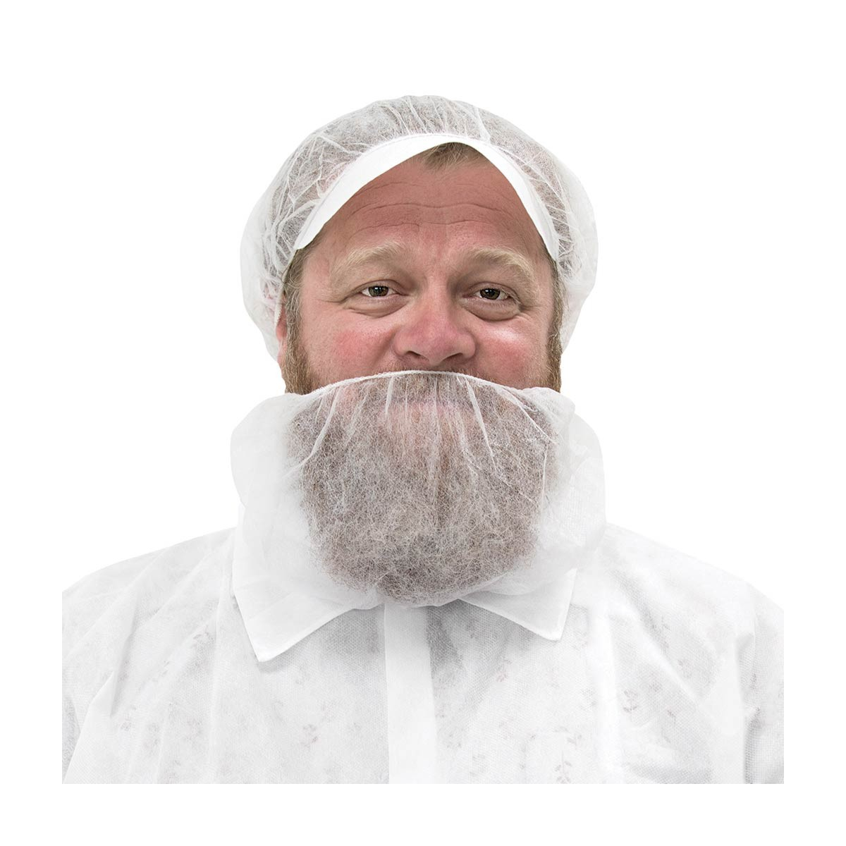 Bartschutz, weiß, 100er-Pack