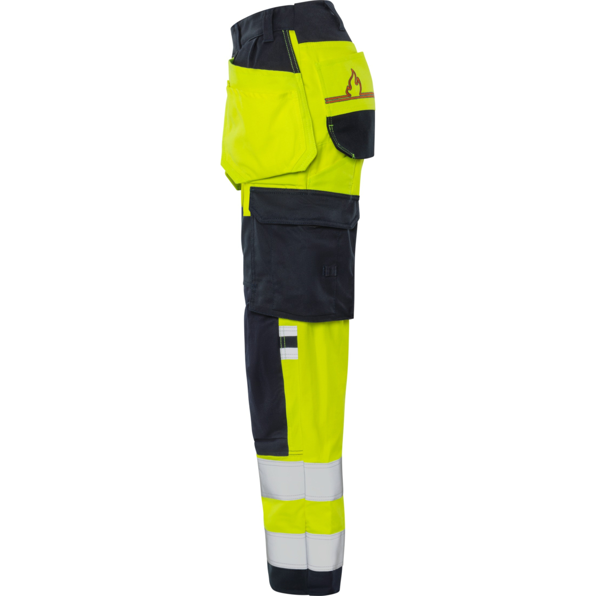 Flamestat High Vis Handwerker Stretchhose Klasse 2 Damen 2164 ATHF