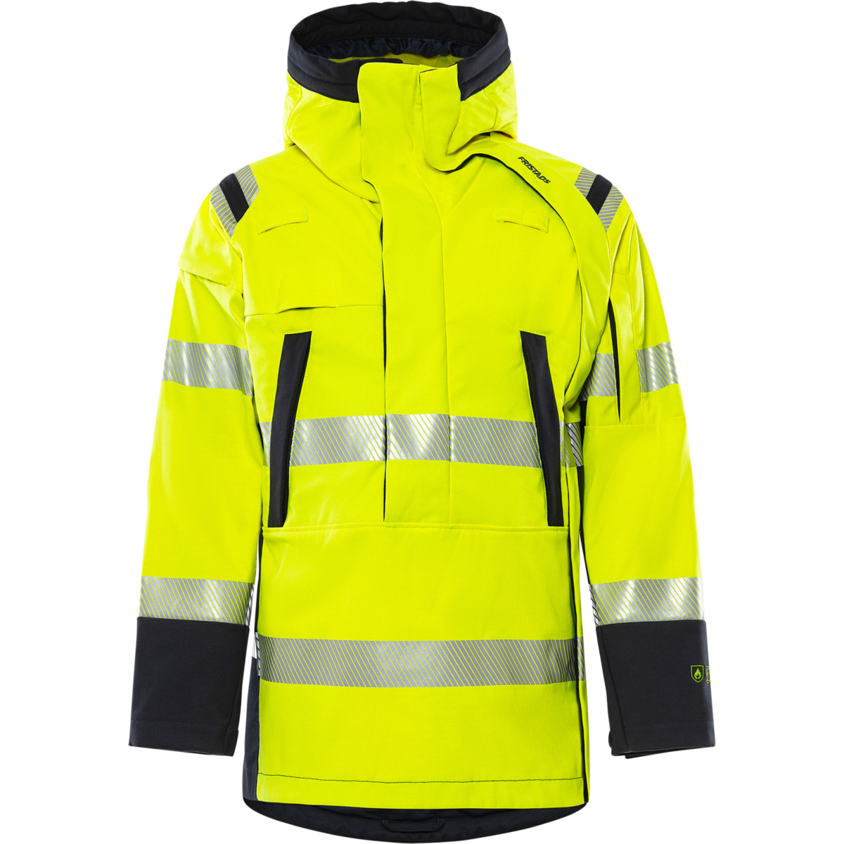 Flamestat high vis stretch softshell anorak class 3 4019 FSS