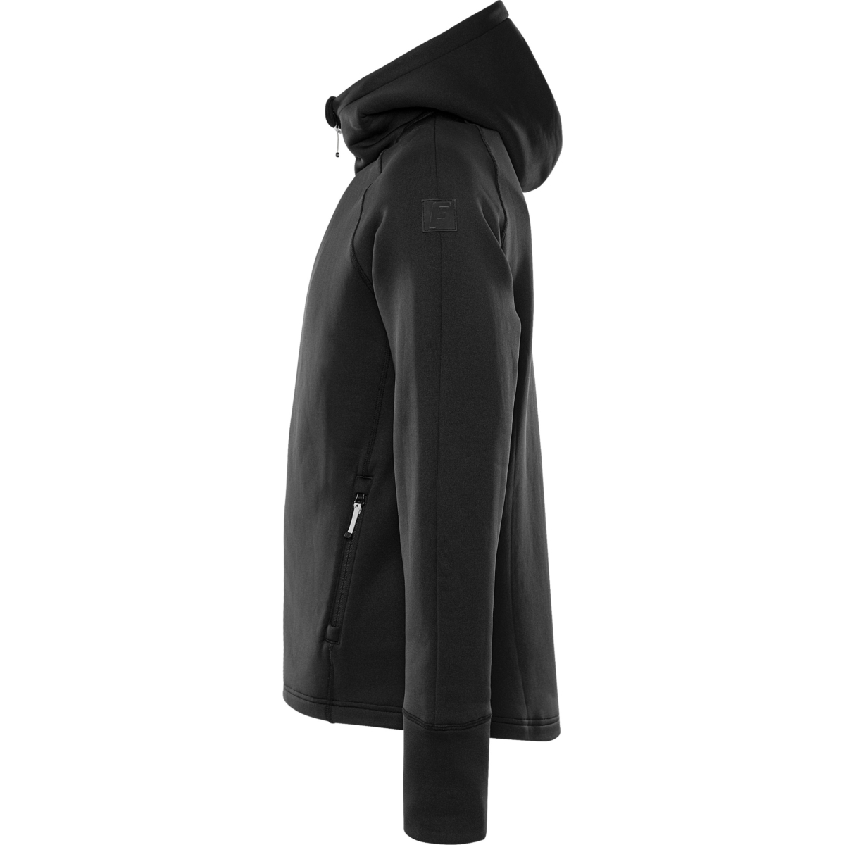 Kobaltfarbener Polartec® Power Stretch® Hoodie