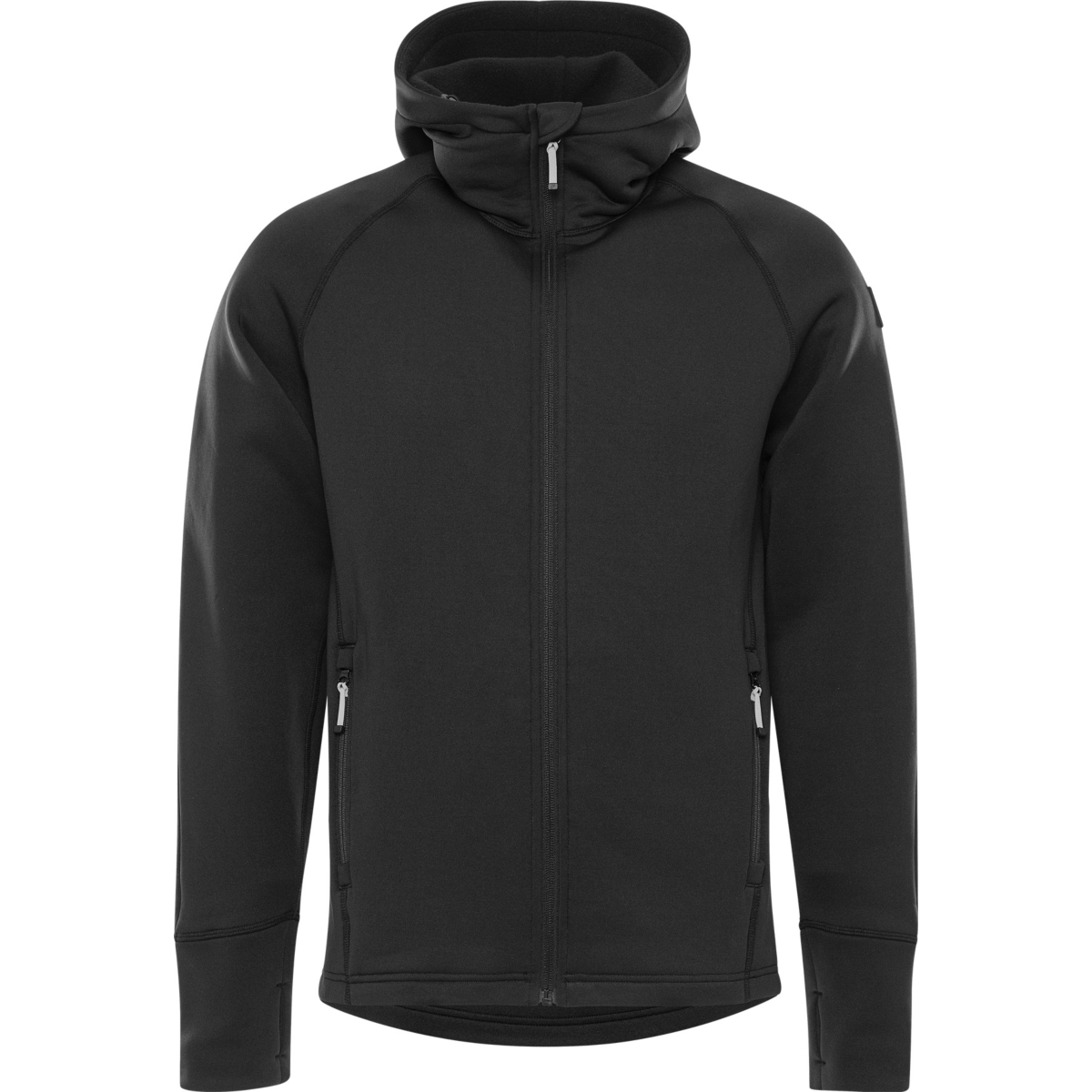 Kobaltfarbener Polartec® Power Stretch® Hoodie
