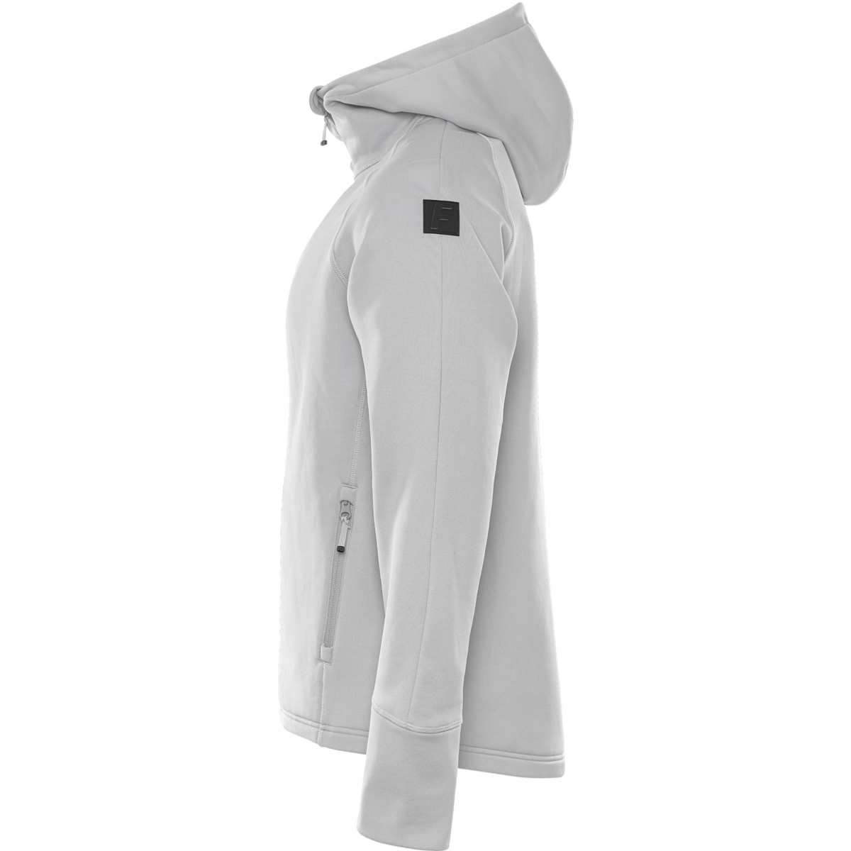 Kobaltfarbener Polartec® Power Stretch® Hoodie für Damen